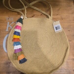 NEW Magid Round Boho Spring Summer Purse Handbag Summer Bag Beach Bag‎ Vacation